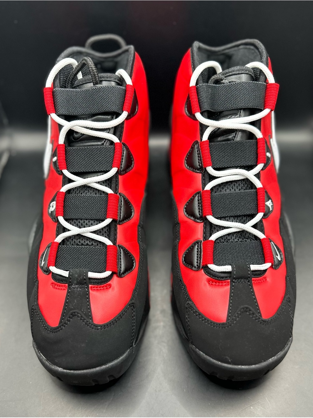 Nike Air Max Uptempo ‘95 Bulls Away Men’s Sz 10 (NEW) CK0892 600 Red Blk No Box